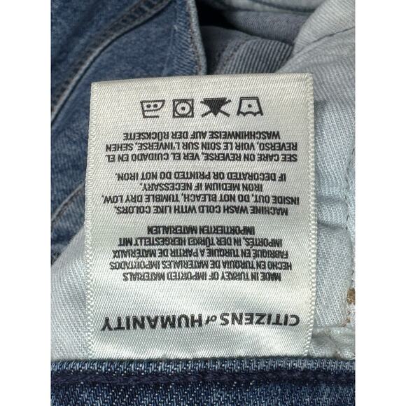 Citizens of Humanity Women's Harlow Ankle Mid Rise Slim Jean - Size 27 (28x26.5) - Picture 6 of 7